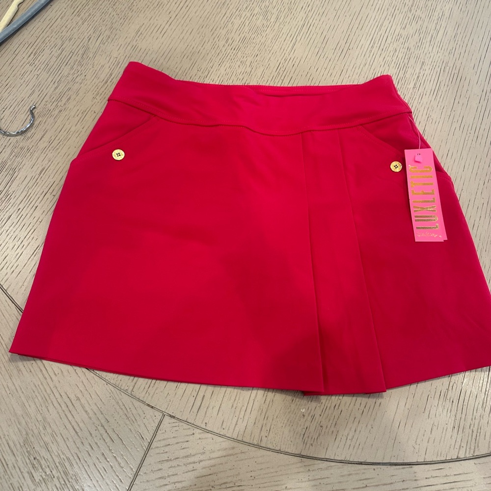 Lilly Pulitzer Luxletic Pink Skort
